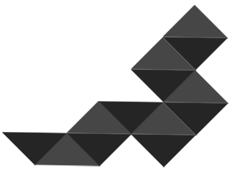 decorative triangles